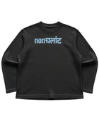 Nonchalant Cat Knit Waffle Tee