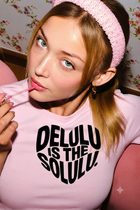 Delulu Baby Tee
